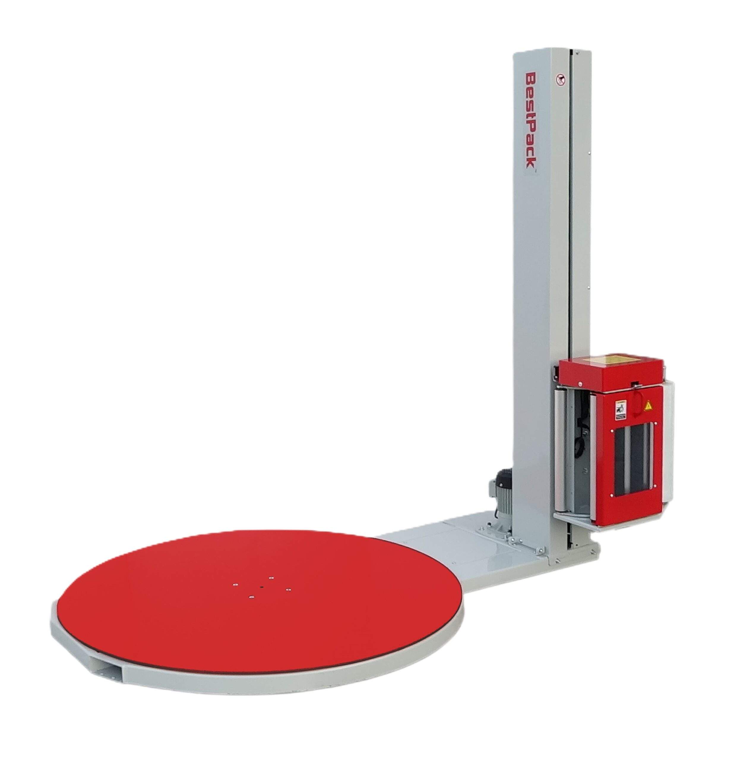 Reference photo of the BestPack CBM Systems S220 pallet wrapping machine.