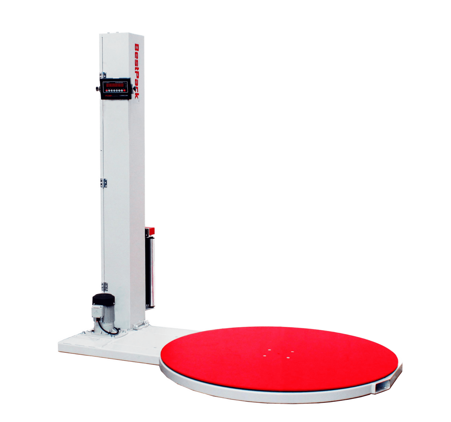 Reference photo of the BestPack B200 machine with built in scale