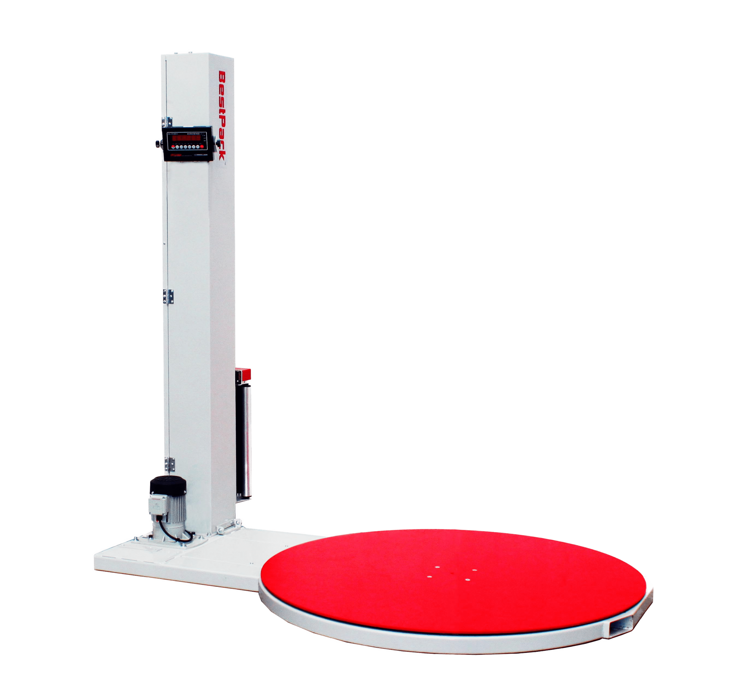 Reference photo of the BestPack B200 machine with built in scale