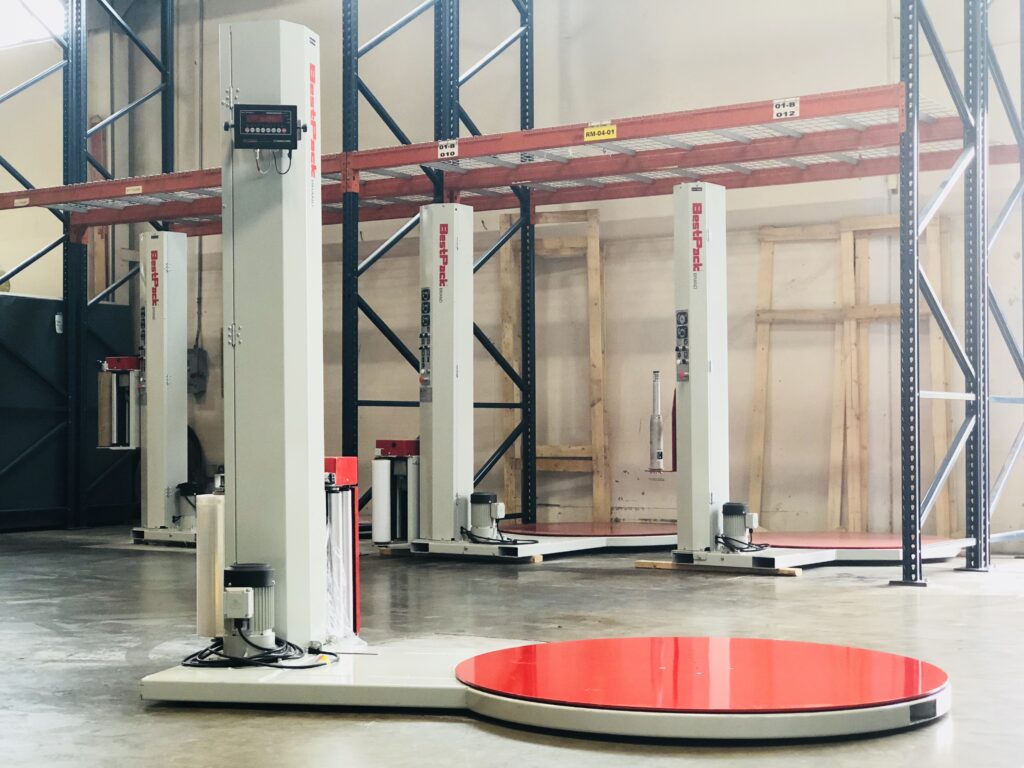 Pallet Wrapping Machines - BestPack CBM Systems Pallet Stretch Wrappers ...