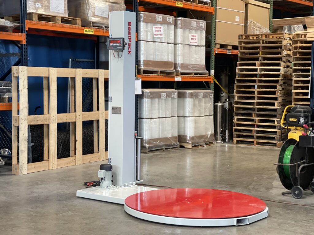 Pallet Wrapping Machines - BestPack CBM Systems Pallet Stretch Wrappers ...